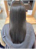 【MICHI 富田店　西村 亜矢】髪質改善ストレート　艶髪