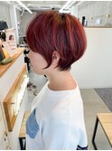 マッシュショート☆レッド