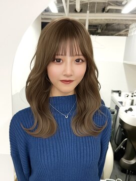 アマトウキョウ アユンチェ(AMA TOKYO×AYUNCHE) 韓国ヘア　2wayバング  レイヤーカット くびれヘア  顔周り