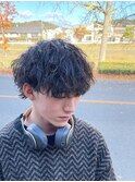沖縄メンズ波巻きパーマ