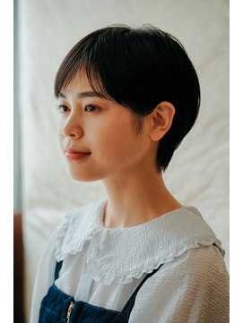 ジラフ(giraf) 大人可愛いハンサムショートショートボブ30代40代50代60代