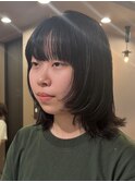 韓国風レイヤーカット/レイヤーカット/ミディアムレイヤー