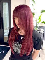 シエラ 堀江(CIERA.)&nbsp;バレイヤージュくびれヘアレイヤーカットセミロング