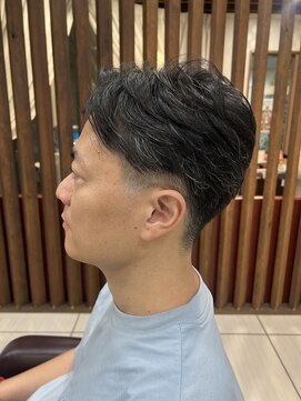 クオリス 上福岡店(QUALIS) ◎冬メンズ！毛流れカット×韓国風センターパート