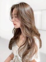 オレロ 国立(olelo)&nbsp;大人ガーリー/似合わせカット/リバースセンターパート/国立