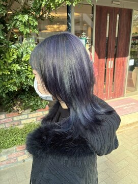 ファーレンピュアスウィート(fahren-pure-suite) block color twilight