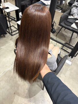 ユラ(YURA) ニュアンスブラウン 【姫路/姫路駅/韓国風】