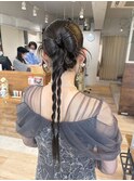 【ZEST中野/ココミ】 &nbsp;髪飾りがなくても可愛いリボンアレンジ！