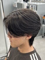 アクロ 中町店(ACRO) 曲がる縮毛矯正/センターパート/毛流れ