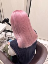 ベレーザ 川越(Beleza)&nbsp;ba19405_ピンクカラーハイトーンカラー透明感髪質改善ストレート
