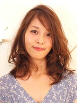 チャクラ アルカ ヘアサロン(Chakura arka Hair Salon) ナチュラルパーマで脱力大人モード！ [デジタルパーマ/白髪染め]