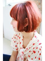 ヘア サルーン マイア 町田駅店(hair saloon maia)&nbsp;ガーリーアプリコットショート♪