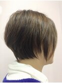 シンプルシルエットショートスタイル