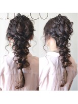 ニコ 五反田店(nico)&nbsp;ヘアセット　４３２０円　五反田　駅前　目黒近く　結婚式場近く