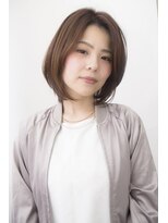 ハナブサ 御経塚店(HANABUSA)&nbsp;《HANABUSA朝倉華鈴》前髪なし◎大人前下がりボブ