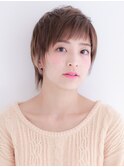 外国人風ショートヘア