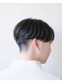 マッシュショート#黒髪#耳掛けショート#刈り上げ#切りっぱなし