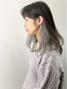 シェリア(Shelia) シルバーアッシュ×レイヤードカラー　【Shelia町田】