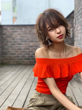 オースティン 錦糸町(AUSTIN) AUSTIN☆外ハネボブアッシュブラウンネオウルフツイストパーマ