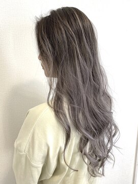 フラム(vlam) バレイヤージュ×グレー