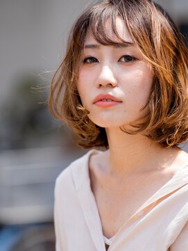 ユッカ エハ 豊中(YUCCA eha) 【eha】グラデーション_内巻きボブ