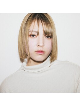 フェイバリットガーデン(FAVORITE GARDEN) 切りっぱなしパッツンボブ