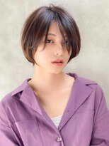 アグ ヘアー ベッキー 鷺沼店(Agu hair becky by alice) 《Agu hair》女っぽしっとり質感ショート