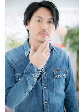 ミック ヘアアンドビューティー 大山店(miq  Hair&Beauty) 大人の色気…ツーブロックスリークショートc1