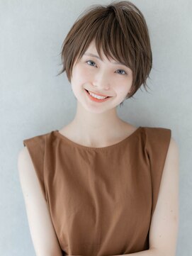 ローマ ギンザ(ROMA Ginza) 【ROMA銀座】大人可愛い/前髪あり小顔/抜け感ニュアンスショート