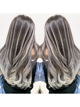 メルシー 福岡天神店(Merci) バレイヤージュ シャドールーツ