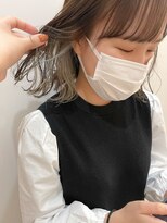 テトラ バイ ネオリーブ 横浜西口店(tetra by neolive)&nbsp;インナーカラーホワイトベージュ☆