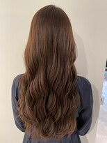 大人かわいいコテ巻き＊ショコラベージュ42ZinaCENTRAL
