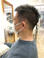 ヘッズ 本八幡店(HEADS)&nbsp;MEN'S HAIR  センターパート　サイドパート　韓国マッシュ