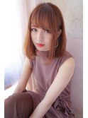 【ロンドカスティーヨ】佐次田20代30代内巻きボブペールベージュ