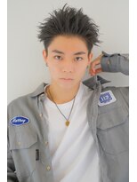 ガリカ シーム(Gallica/SEAM)&nbsp;【翁長孝輔】短髪ツーブロックスパイキーショートアップバング