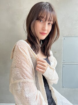 ケイト(kate) 【kate 大宮】ナチュラルブラウン×ワンカールミディ