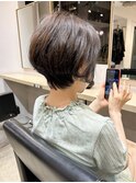 丸みショート／３０代４０代ショート　銀座・東銀座
