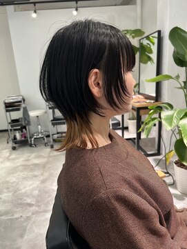 スミ(sumi) ウルフカット/長崎ウルフカット/ウルフヘア/20代30代40代◎岩田