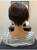 刈り上げマッシュショート