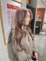 サンデイズド(SUNDAZED) pink beige