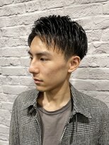 グレイスフル バーバープラチナム 六本木店(Graceful Barber platinum)&nbsp;ツーブロック/メンズ/ショート/アップバング/束感/ビジネス