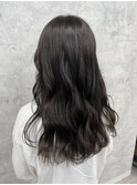 透明感グレージュ