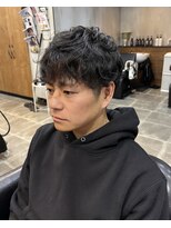ヘアーソート(HAIR SORT)&nbsp;《men's》ソフトスパイラルショート【SORT森平千穂】