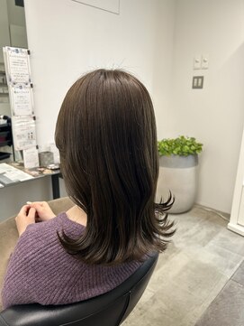 イレス 札幌円山店(IRESU) 切りっぱなしボブ/エアリーロング/美髪/ピンクブラウン/ショート