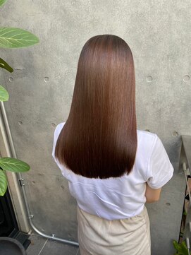 キュア 表参道(CURE) 黒髪/グレージュカラー/ココアベージュ/ヘルシーロング/表参道