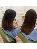 グリーンルームセカンド 結城店(GREEN ROOM. 2nd)&nbsp;ナチュラルレイヤー/地毛風カラー/髪質改善/縮毛矯正/結城/小山