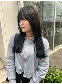 CAF松本/ブルーブラック/ロングレイヤー/大阪/心斎橋