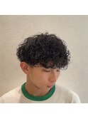 メンズ人気 波巻きプードルパーマ EARTH金山店