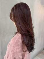 アイティーバイアルバム 八王子店(IT by ALBUM)&nbsp;レイヤーカットレイヤーロングニュアンスカラー_ba502871