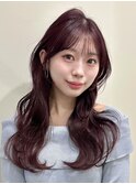 韓国風/レイヤー/小顔/前髪カット/髪質改善/グレージュ/透明感